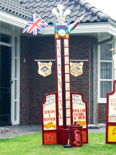 Nostalgishe Kermis attracties, kop van jut voor groot en klein.